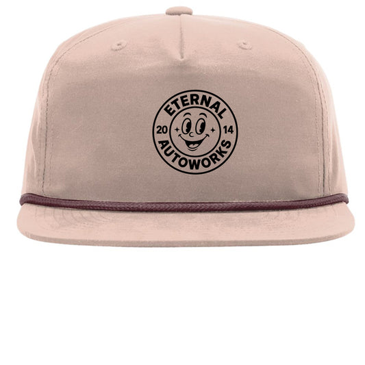 Pale Peach/ Maroon - FRONT